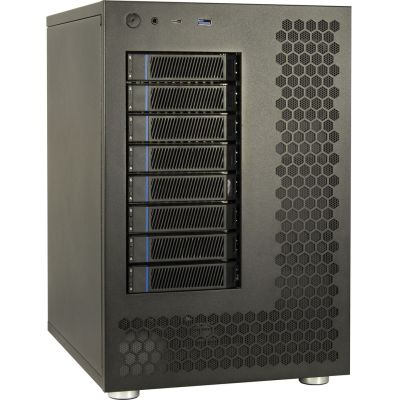 2. Obudowa Inter-Tech Geh Mini IPC NAS-8 ITX, Micro-ATX, ATX 240x295x362