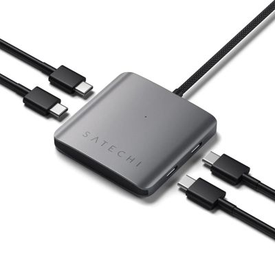 5. Satechi - Hub - z Power Delivery - 4 x USB-C 3.2 Gen 2 - Komputer stacjonarny