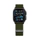 3. Pasek Tech-Protect Nylon Sport na Apple Watch 44 / 45 /46 / 49 mm - ciemnozielony