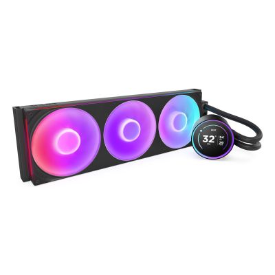 4. NZXT Kraken Elite 420 RGB Procesor Chłodnica cieczy all-in-one 14 cm Czarny 1 szt.