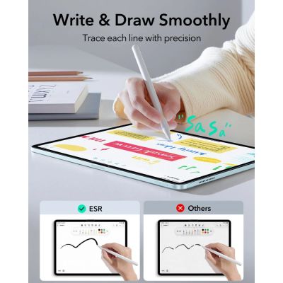 4. Szkło hartowane ESR Paper Feel na iPad Air 10.9” (2020/2022) / 11” (2024/2025/2026)