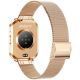 14. Smartwatch Gravity Różowe Złoto Pasek + Bransoleta GT44-1