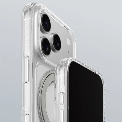 5. Etui AMAZINGTHING Titan Pro MagSpin na iPhone 17 Pro kompatybilne z MagSafe - szare