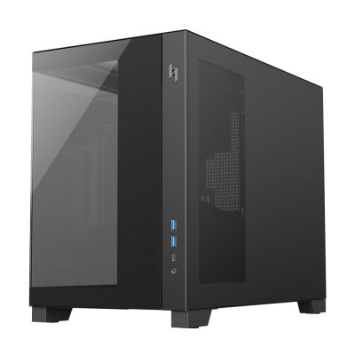4. GameMax NEX C33 BK zabezpieczenia & uchwyty komputerów Czarny