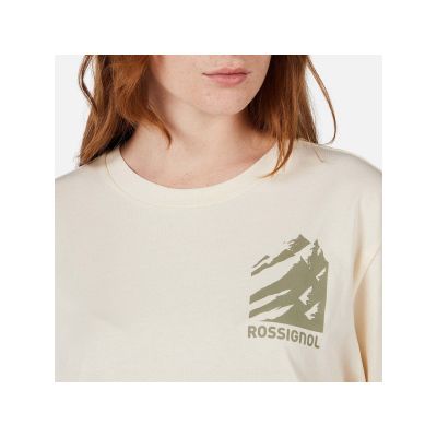 5. Koszulka damska ROSSIGNOL W Waterfall Relax Tee biała