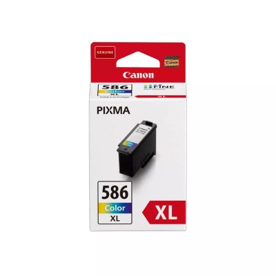 2. Canon CL-586XL nabój z tuszem 1 szt. Oryginalny Wysoka (XL) wydajność Cyjan, Purpurowy, Żółty