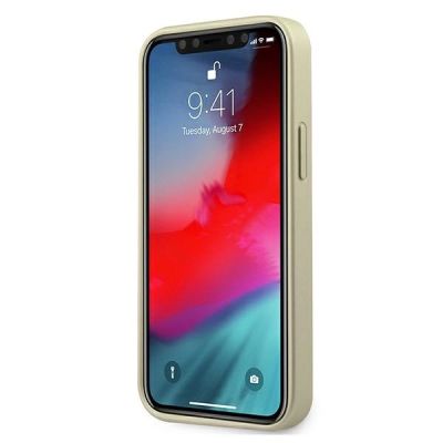 5. Etui Guess Iridescent na iPhone 12 mini - złote