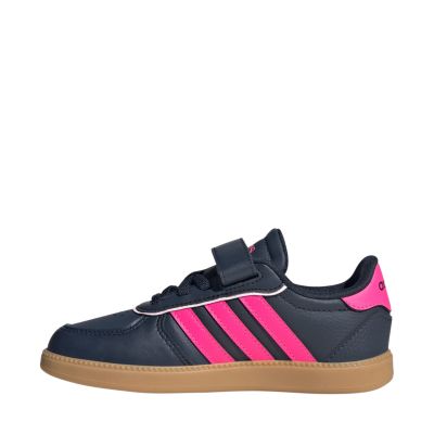 5. Buty dla dzieci adidas Breaknet Sleek granatowo-różowe JQ3060