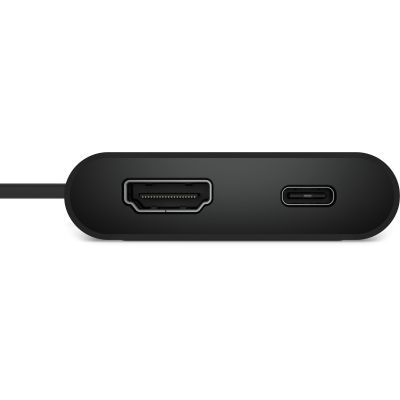 5. DELL DA225 Przewodowa USB 3.2 Gen 1 (3.1 Gen 1) Type-C Czarny