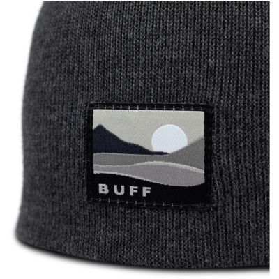Czapka BUFF KNITTED BEANIE LILON LONG GREY HEATHER