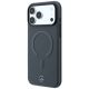 2. Etui Mercedes Leather 3D MagSafe do iPhone 18 Pro / 17 Pro - antracytowe