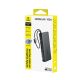 5. Powerbank Baseus EnerFill FC41 20000mAh 100W z wyświetlaczem cyfrowym i wbudowanym podwójnym kablem USB-C - czarny