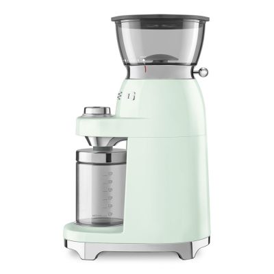 2. Smeg Kaffeem?hle CGF03PGEU, 15 Mahlgrade, 240g Bohnenbeh., 150W, Hellgr?n