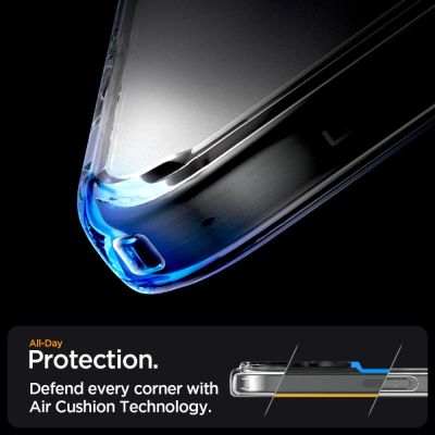 8. Etui Spigen Ultra Hybrid Mag z MagSafe na iPhone 16 Pro - przezroczyste
