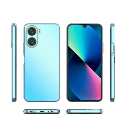 3. Ultra Clear 0.5mm etui do Vivo Y16 / Vivo Y02s cienki pokrowiec przezroczyste