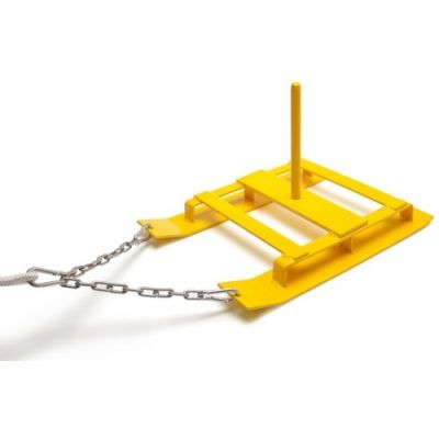 Sanki do treningu siłowego Yakima żółte