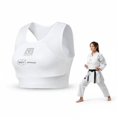 Elastyczny top ochronny dla kobiet Karate WKF | MOOTO