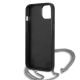 7. Etui Karl Lagerfeld Leather Textured and Chain na iPhone 13 / 14 / 15 6,1" - czarne