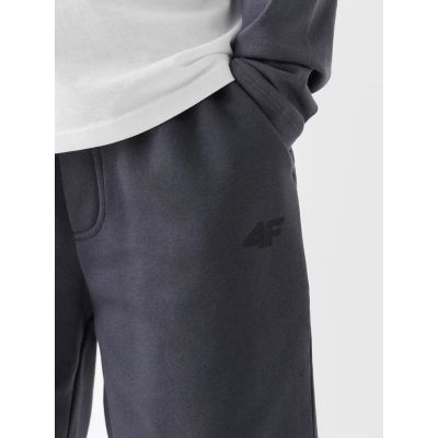 7. Spodnie dresowe 4F Jr 4FJWMM00TTROM0811-25S