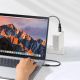 8. Kabel Joyroom Light-Speed Series S-A25 USB-C / USB-C 100W 1.2m - czarny
