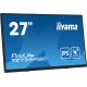 4. iiyama ProLite T2755MSC-B1 monitor komputerowy 68,6 cm (27") 1920 x 1080 px Full HD LED Ekran dotykowy Blad Czarny