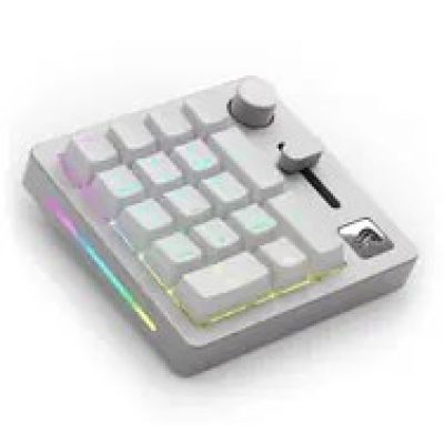 5. Keychron GMMK Numpad klawiatura Dom/Biuro USB + RF Wireless + Bluetooth Biały