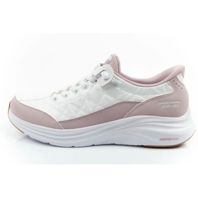 2. Skechers buty damskie sportowe Contour Foam białe SLIP-INS wygodne