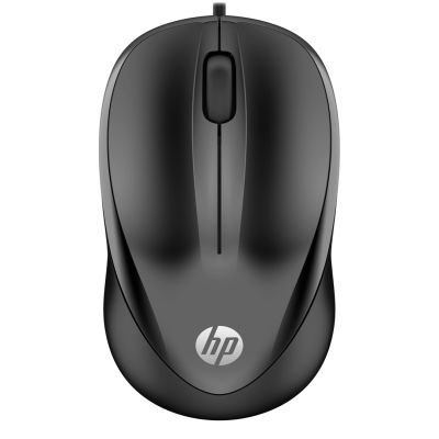 Mysz HP 1000 Wired Optical Mouse with 3 Buttons and 1000 DPI przewodowa czarna 4QM14AA