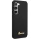 4. Etui Guess Silicone Vintage Gold Logo na Samsung Galaxy S23+ - czarne