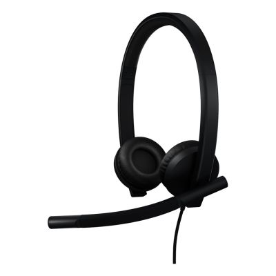 Logitech H570E Zestaw słuchawkowy Przewodowa Opaska na głowę Biuro/centrum telefoniczne USB Type-C Czarny