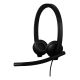 Logitech H570E Zestaw słuchawkowy Przewodowa Opaska na głowę Biuro/centrum telefoniczne USB Type-C Czarny