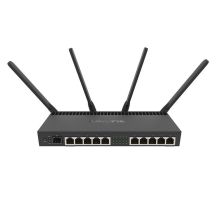 Router WiFi 5 Mikrotik RB4011iGS+5HacQ2HnD-IN 2,4GHz(2x2)/5GHz(4x4) 11p