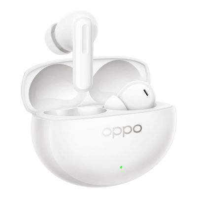 Słuchawki bezprzewodowe OPPO Enco Air5 Pro dokanałowe z Hi-Res Audio z ANC i tłumaczeniem AI - białe