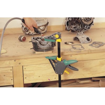 3. wolfcraft GmbH 3034000 klamra Zacisk stolarski Czarny, Zielony, Żółty