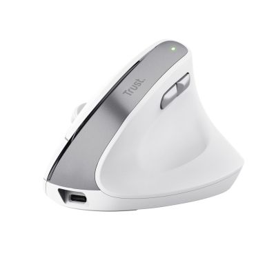 5. Mysz Trust BAYO II ERGONOMIC WIRELESS White