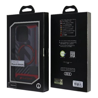 7. Etui Audi IML Sport MagSafe Case na iPhone 14 Pro 6.1" - czarne