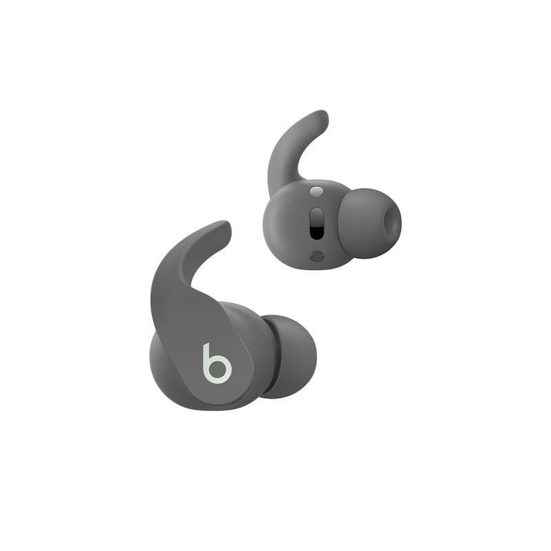 6. Słuchawki Apple Powerbeats Fit - Wireless Noise-Cancelling Workout Earbuds - Gravel Grey (ME2K4ZM/A)