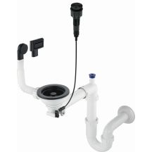 Syfon do zlewozmywaka granitowego 1-komorowego - Space-Saver ZXY_N982