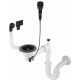 Syfon do zlewozmywaka granitowego 1-komorowego - Space-Saver ZXY_N982