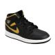 4. Buty do koszykówki Air Jordan 1 Mid Junior (GS) Black/Metallic Gold - DQ8423-071