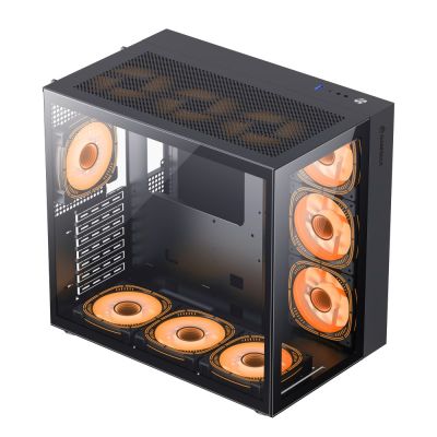 3. GameMax Infinity BK Midi Tower Czarny