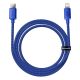 4. Kabel Baseus CAJY000203 Lightning - USB-C PD 20W 480Mb/s 1,2m - niebieski