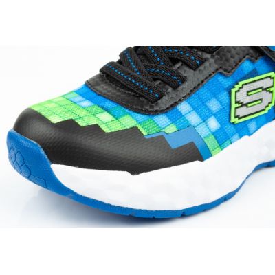 3. Buty Skechers Minecraft LED Jr 402204L/BBLM