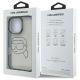 8. Etui Karl Lagerfeld IML Rhinestones Karl Head na iPhone 16 Pro Max 6.9" - czarne