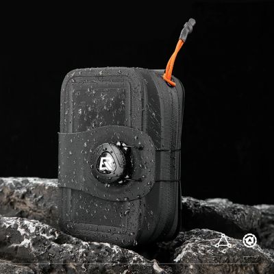 6. Torba podsiodłowa Rockbros AS-150 wodoodporna wielofunkcyjna z miejscem na bidon - czarna