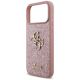 6. Etui Guess Fixed Glitter Big 4G na iPhone 18 Pro Max / 17 Pro Max - różowe