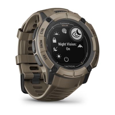 3. Garmin Instinct 2X Solar Tactical Edition 2,79 cm (1.1") MIP 50 mm Cyfrowy 176 x 176 px Ekran dotykowy Zielony GPS