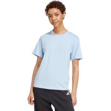Koszulka damska adidas Essentials Small Logo jasnoniebieska JY4962