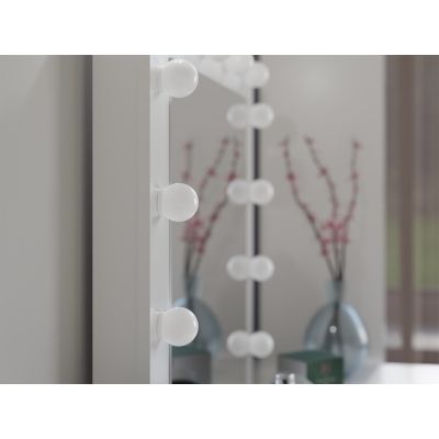 4. ZESTAW MARINA TOALETKA KONSOLA LUSTRO BIEL KPL