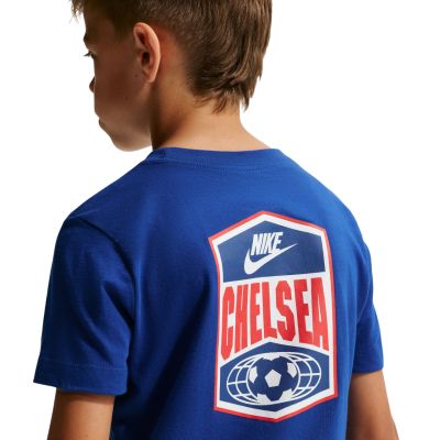 4. Koszulka dla dzieci Nike Chelsea FC Premier niebieska IQ5003 495